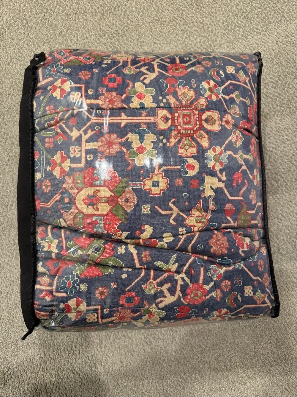DRY CLEANED VINTAGE RALPH LAUREN NATIVE AMERICAN/SOUTHWESTERN QUEEN BLANKET